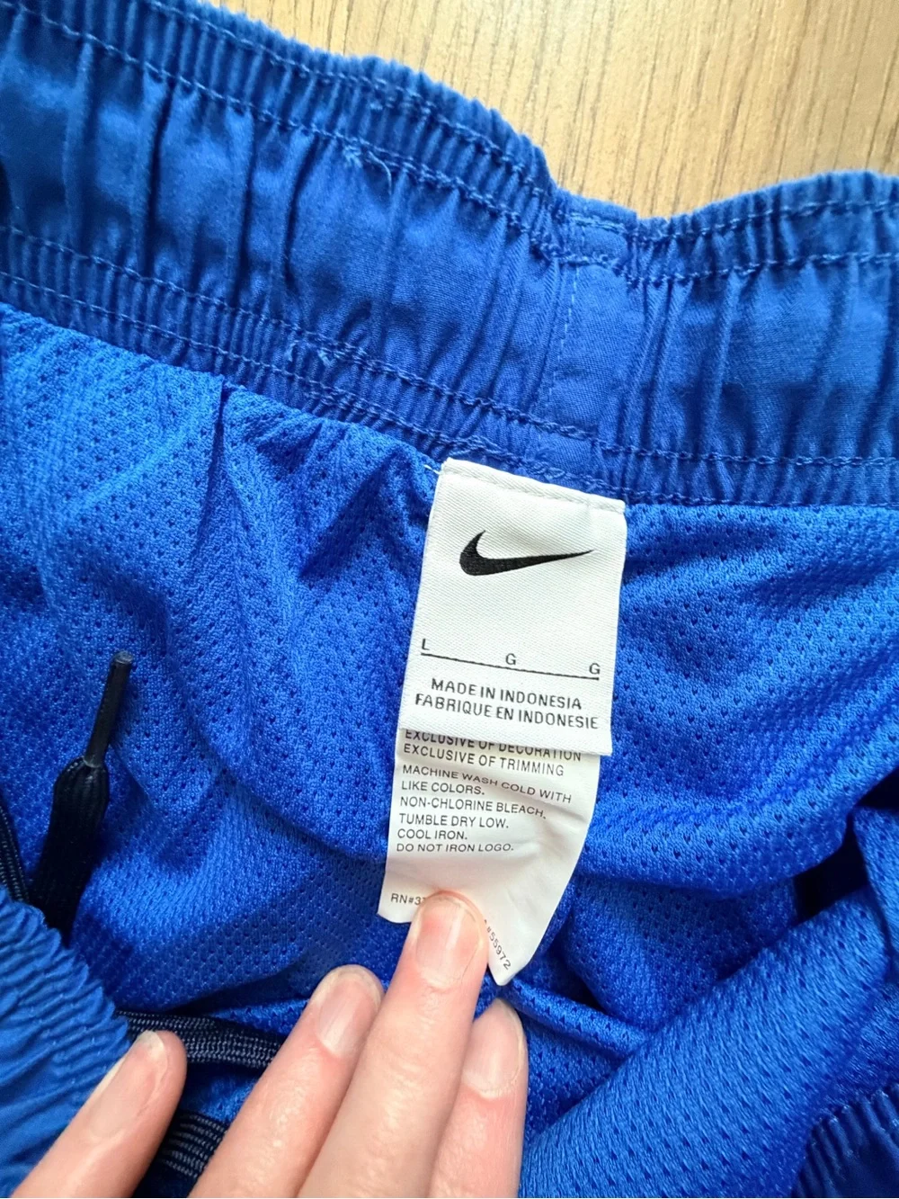 Nike Royal Blue Swim Trunks